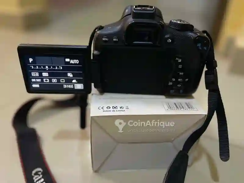 Canon 750d - Vue 2