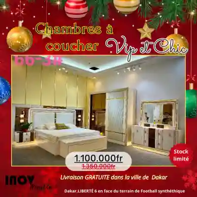 Chambres à Coucher vip Noel19 à Dakar - Vue 3