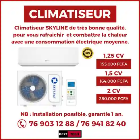 Climatiseurs Smart Technology Skyline ET Deska Disponible N°03 - Vue 1