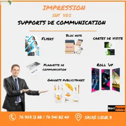 Conception ET Impression DE VOS Support DE CO
