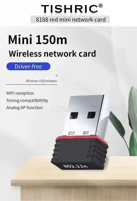 Mini Récepteur Adaptateur de Signal Wifi 24ghz usb - Vue 1