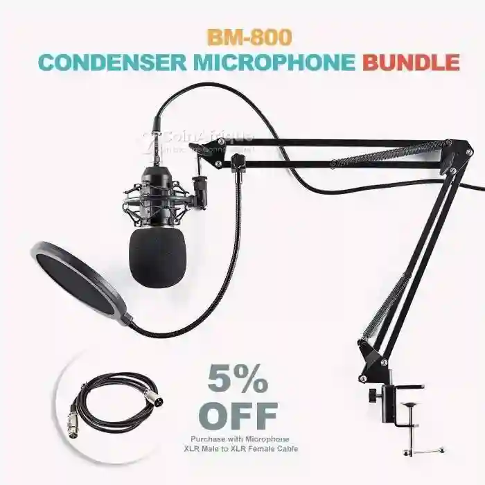 Microphone à Condensateur - Vue 3