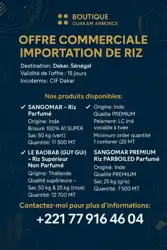 Offre Commerciale Exceptionnelle Importat à Dakar