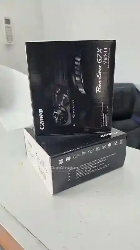 Canon G7X Mark lll - Vue 2