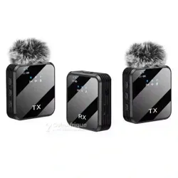 Double Micro Cravate Lavalier