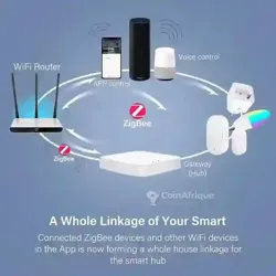 Passerelle Tuya Zigbee Wifi Bluetooth - Domotique Multimode