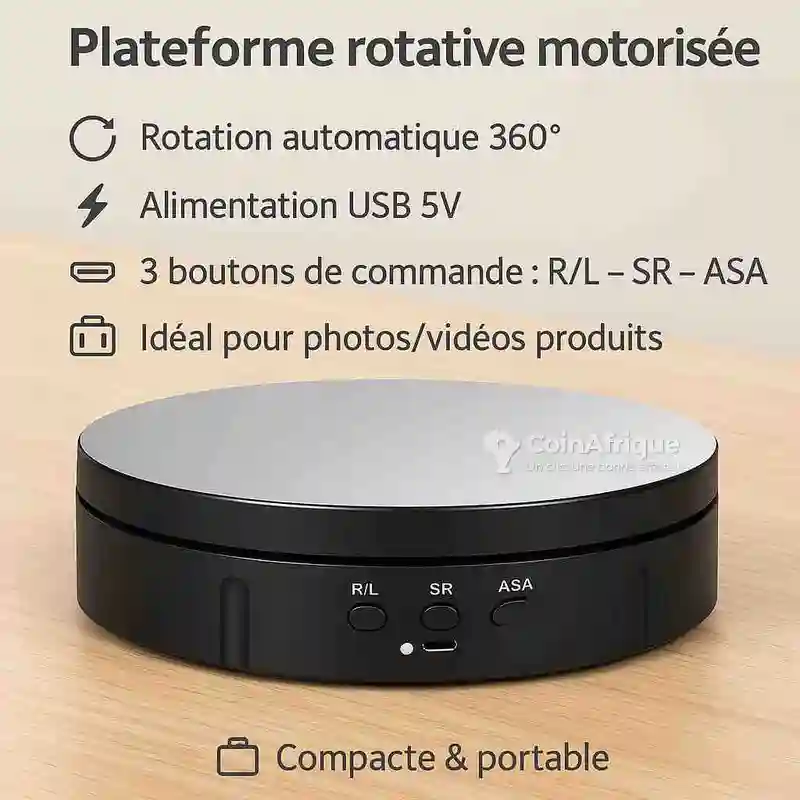 Plateforme Rotative Motorisée 360 - Vue 1