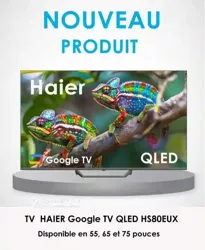Smart Google TV Qled 65&quot UHD 4k Full Options
