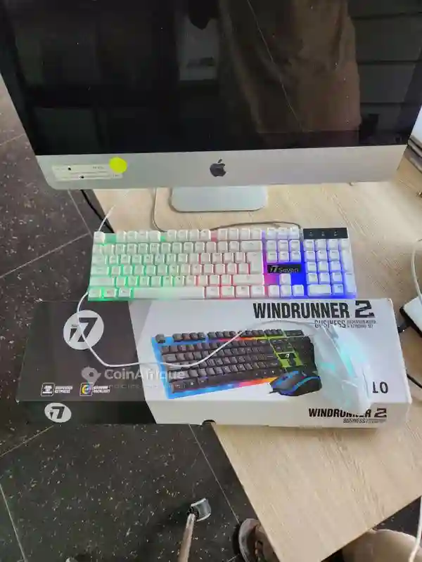 Clavier et Souris RGB - Vue 1