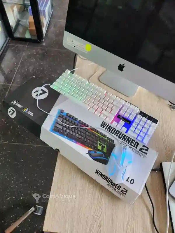 Clavier et Souris RGB - Vue 2