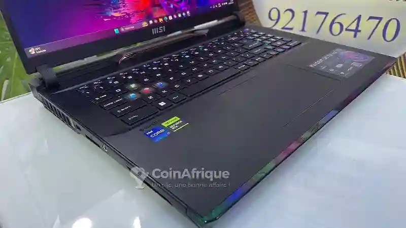 Mega Gamer Msi Raider 17 Pouces Core i7 - Vue 3