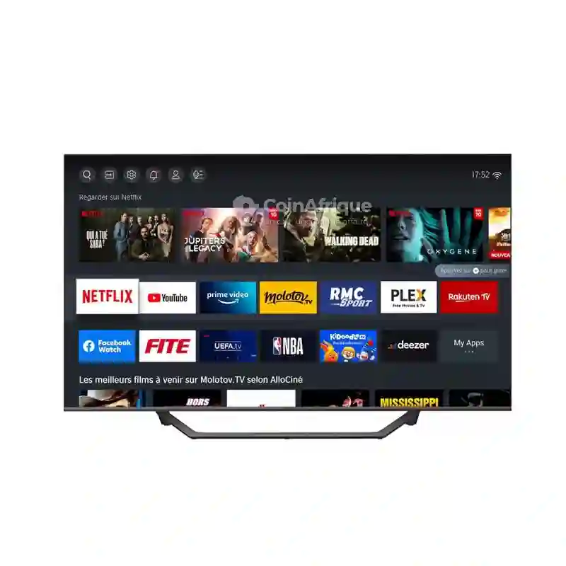 Téléviseur Haier 75" Qled Google TV