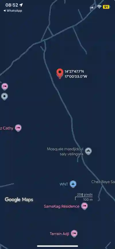 Terrains 450 Mètres Carrés à Vendre à Saly Sé à Mbour - Vue 1
