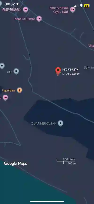 Terrains 600 Mètres Carrés à Vendre à Saly Sé à Mbour