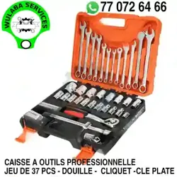 Caisse A Outils 37 Pieces Multifonctionnelle à Dakar