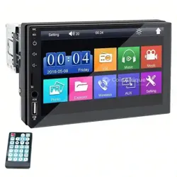 Autoradio Tactile 7 Pouces Mirrorlink Boîte 1 din en Haut