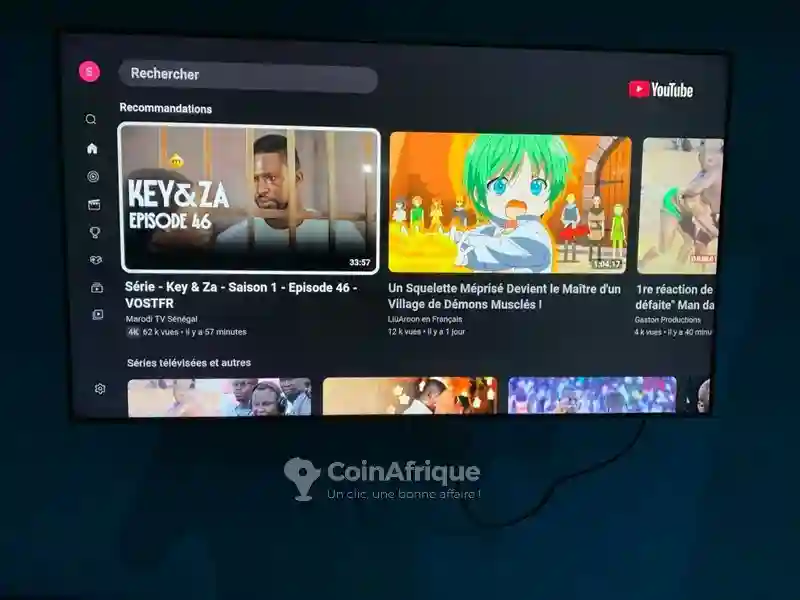 Smart TV Samsung 55&quot - Vue 1