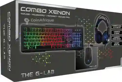 Combo Gamer Clavier Souris Casque