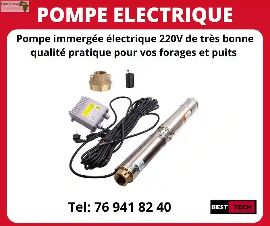 Vente DES Pompes Electriques DE 018w à 3KW