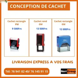 Confection DE Cachets Personnalisés