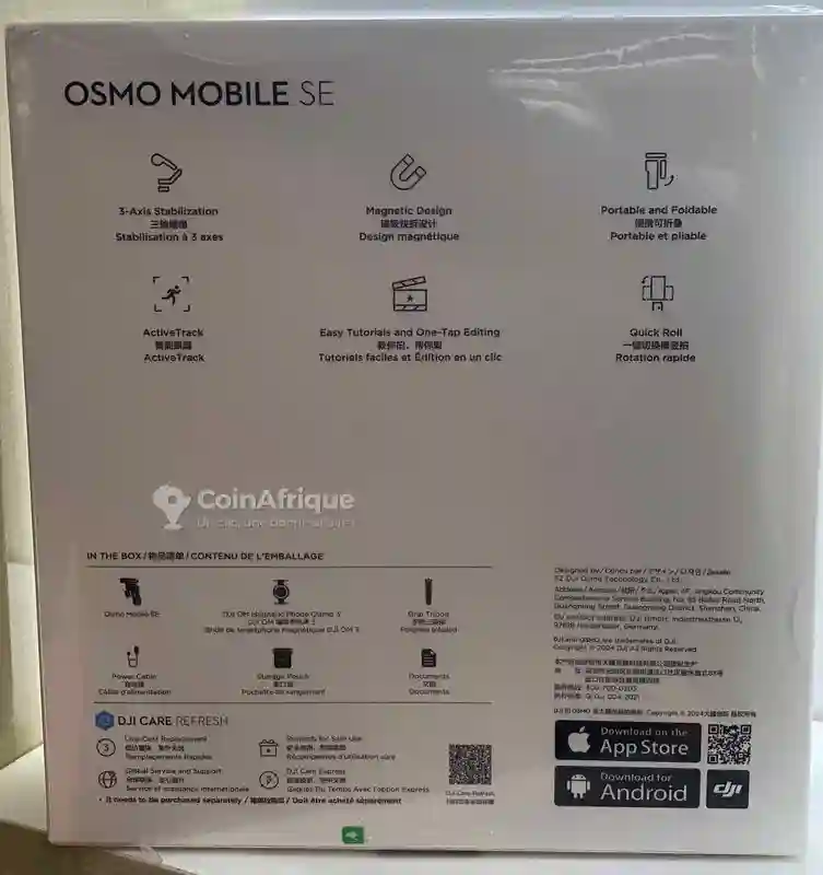 Dji Osmo Mobile se - Vue 1