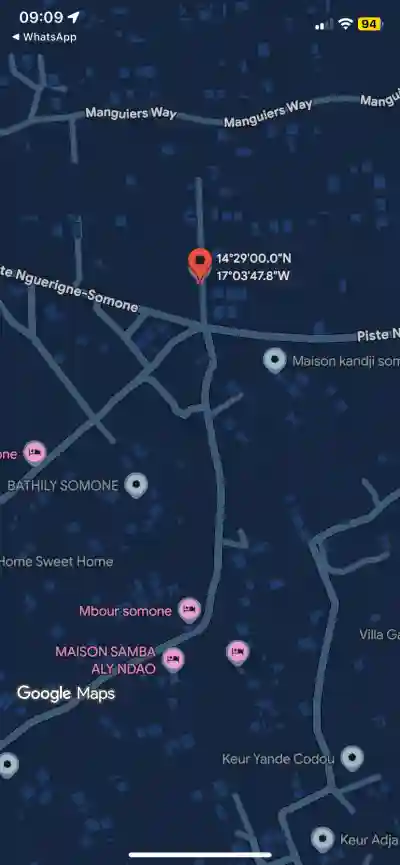 Terrains 300 Mètres Carrés à Vendre à Somone s à Mbour - Vue 1