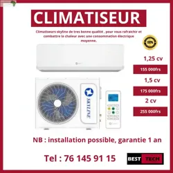 Climatiseurs Smart Technology Skyline ET DE
