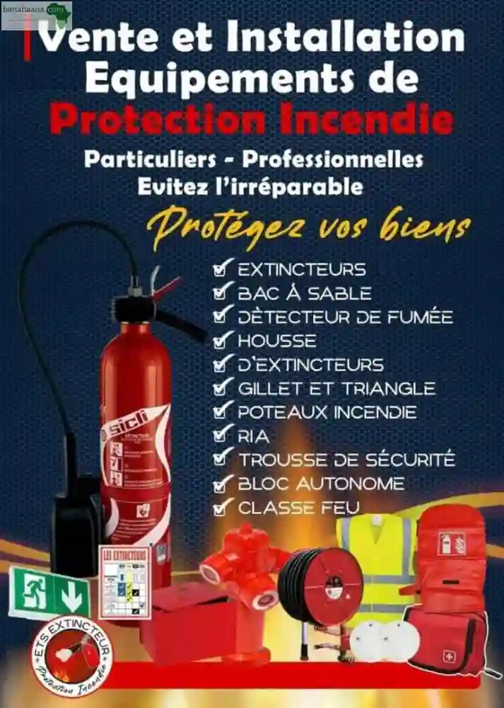 Vente D'equipement DE Protection Incendi