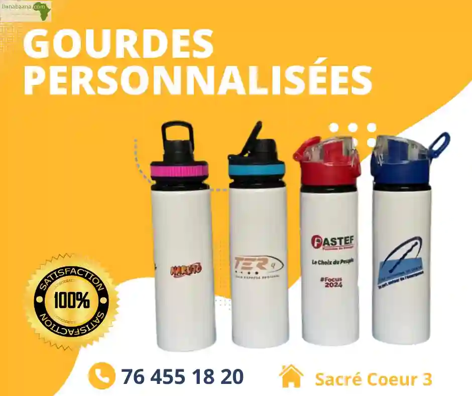 Gourdes Personnalisees A Dakar - Vue 1