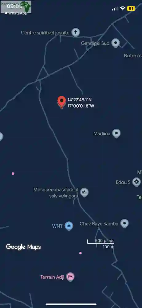 Terrains de 225m2 à Vendre à Saly Sénégal