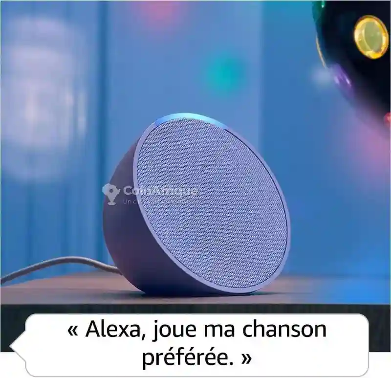 Enceinte Connectée Bluetooth et Wi-fi Avec Alexa - Echo Pop - Vue 4