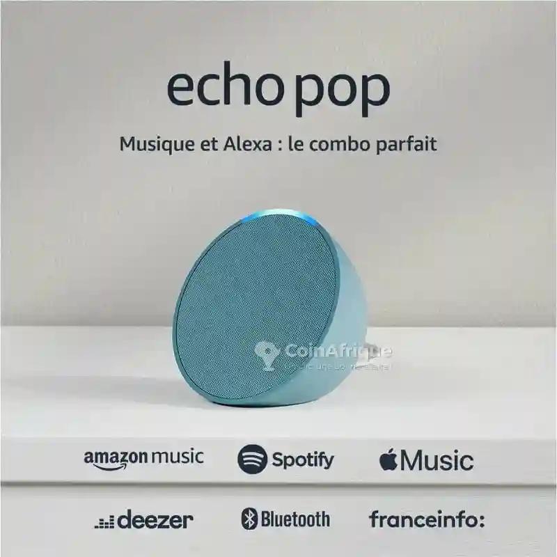Enceinte Connectée Bluetooth et Wi-fi Avec Alexa - Echo Pop - Vue 5