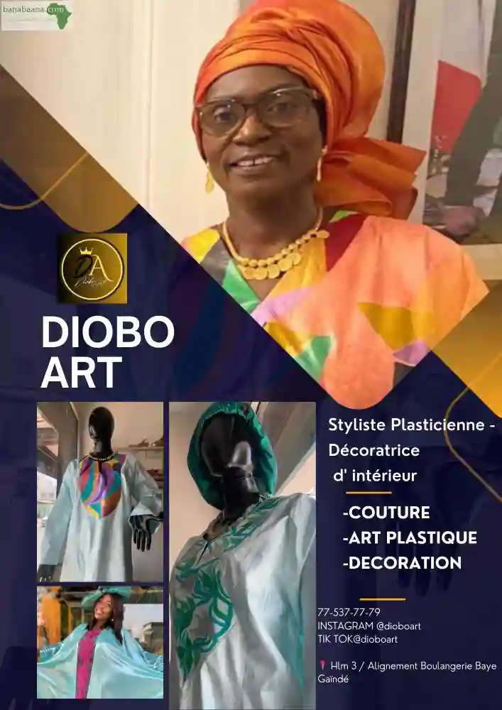 Bienvenue Chez Diobo ART je Suis Heureux - Vue 1