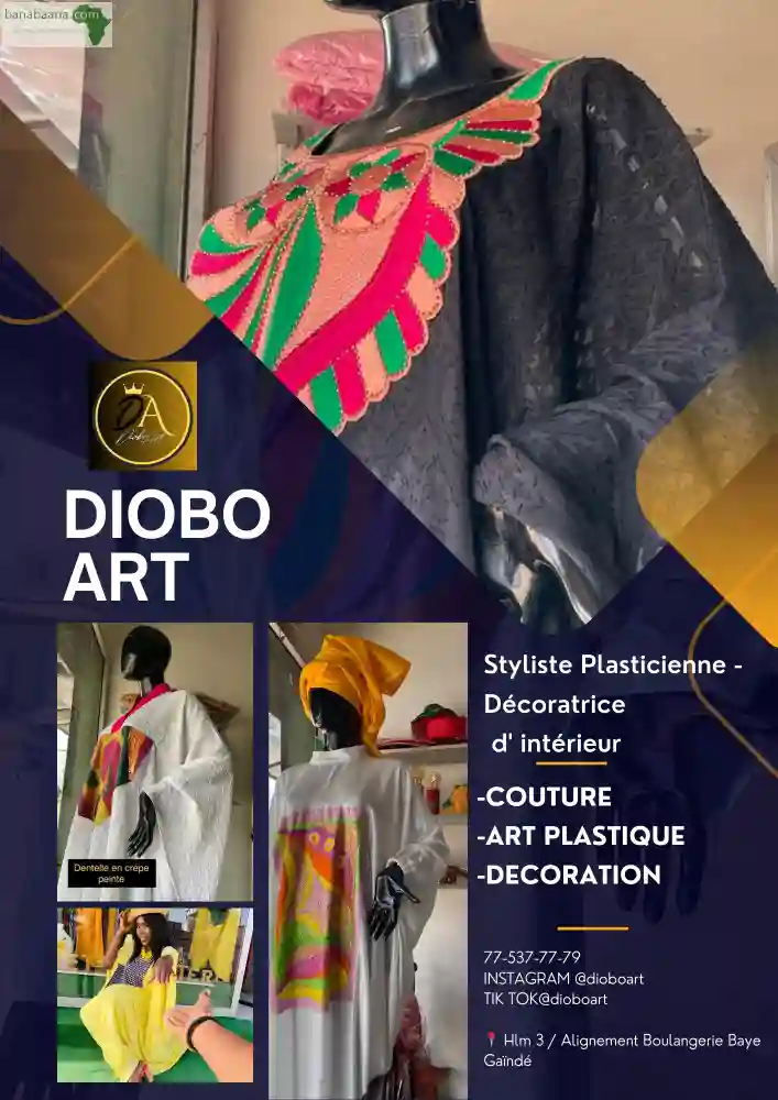 Bienvenue Chez Diobo ART je Suis Heureux - Vue 2
