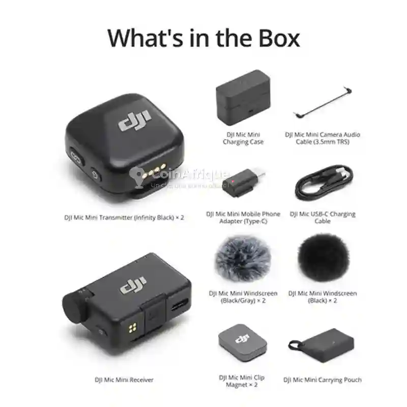 DJI Mic Mini - Vue 1