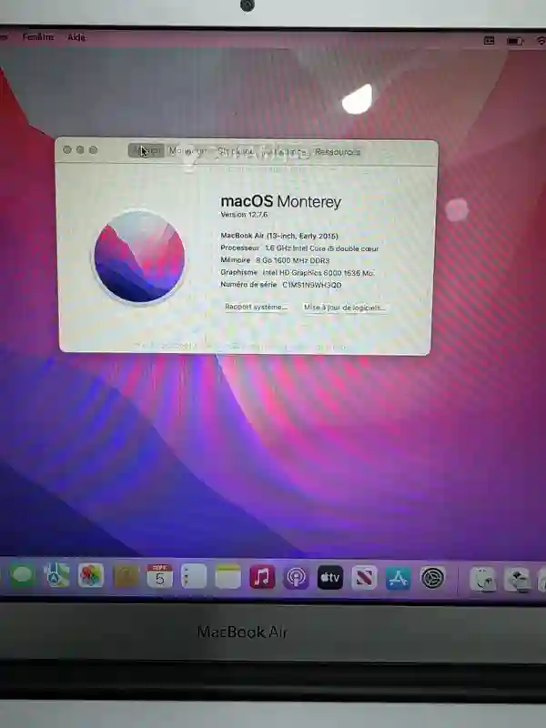 Macbook Air 2015 133 Pouce - Vue 4