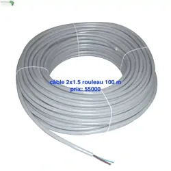 Vente DE Câbles Electriques A BON Prix 18