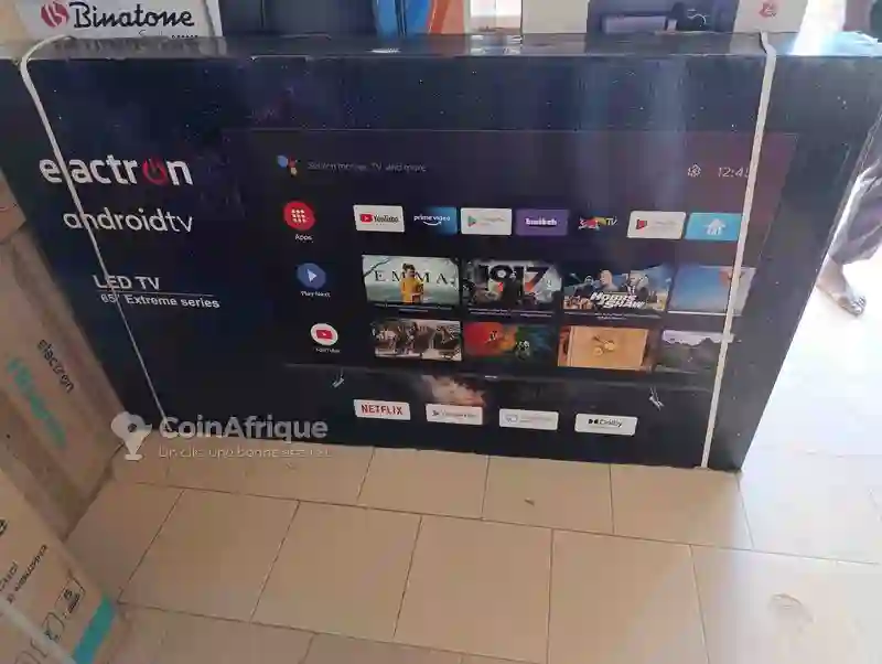 Smart Android Elactron 65&quot UHD 4k Full Options