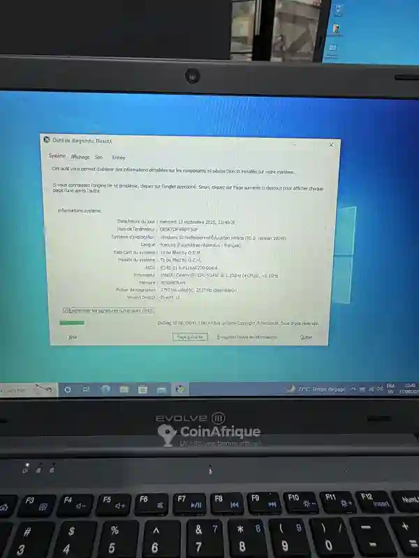 Ordinateur Evolve 3 - Vue 4