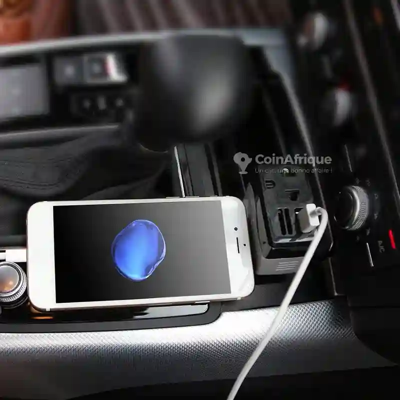 Convertisseur Auto usb Onduleur Universel Pour Voiture - Vue 2