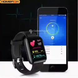 Montre Connectée Bluetooth - Tracker Fitness - 116 Plus