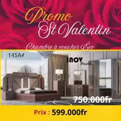 Chambre à Coucher ECO Promo St Val06 à Dakar