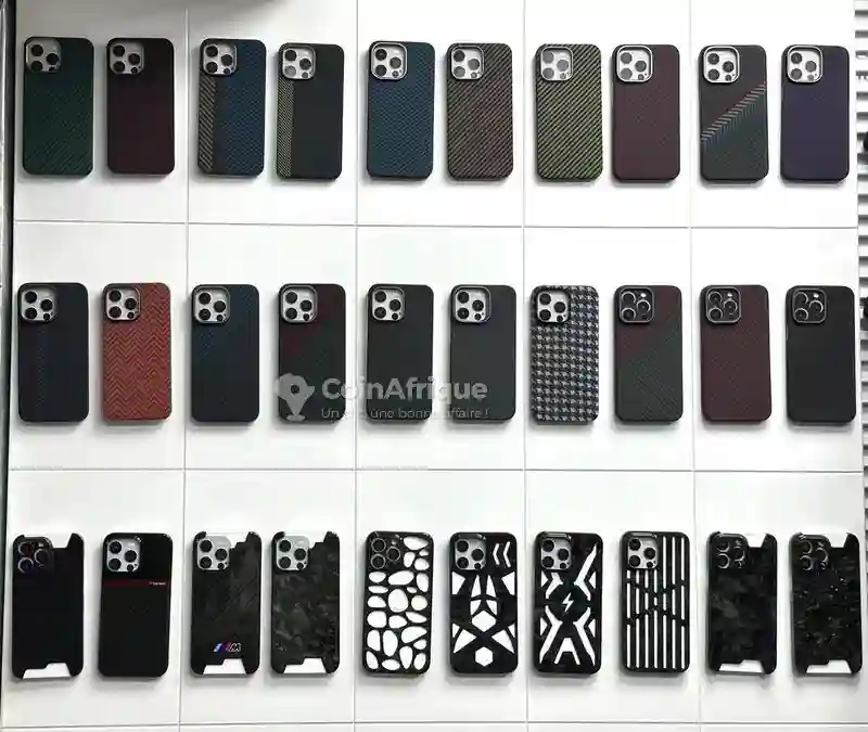 Pochette Iphone Carbone - Vue 1