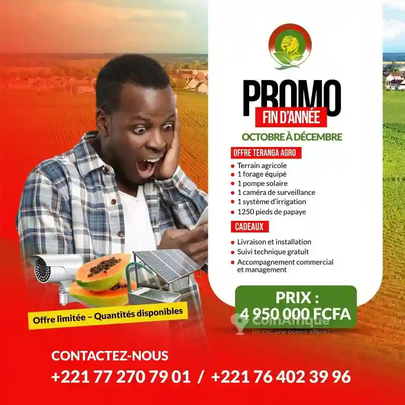 Terrain Agricole -mboro - Vue 8