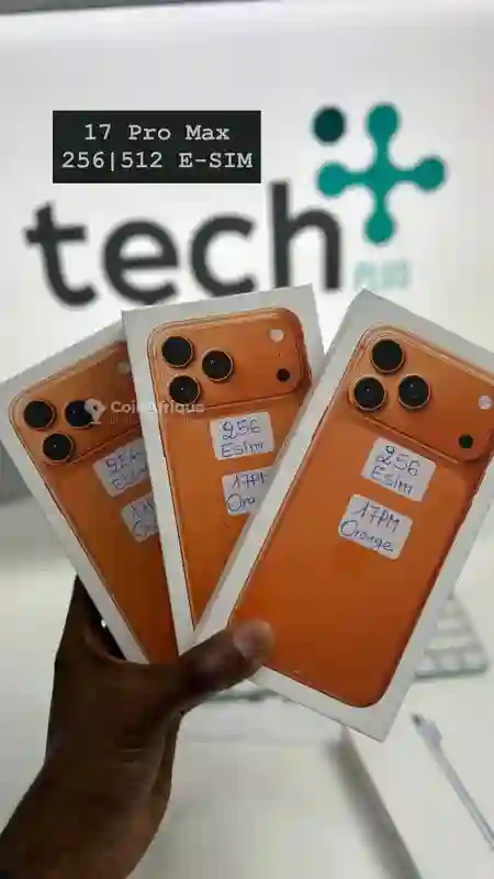 Iphone 17 pro max 256gb & 512gb