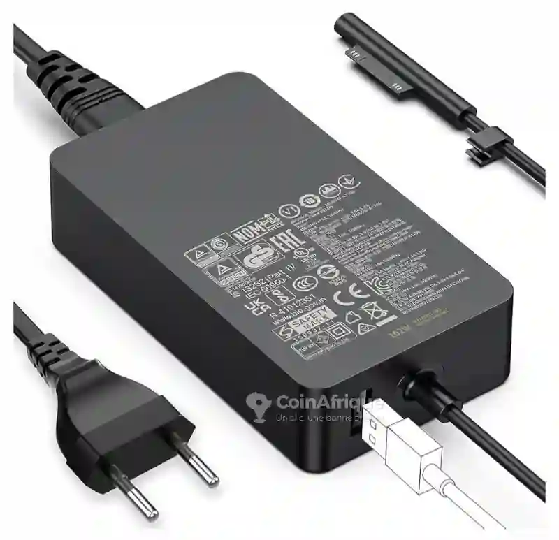 Chargeur Surface pro 102 w