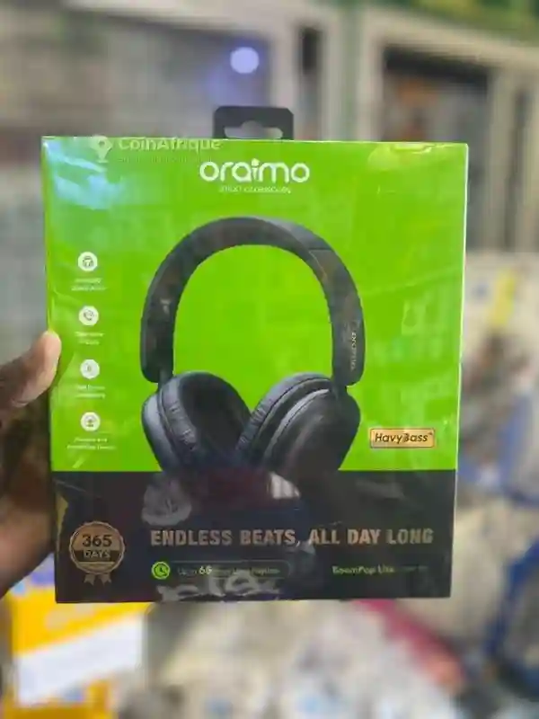 Casque Bluetooth Oraimo Boompop - Vue 1