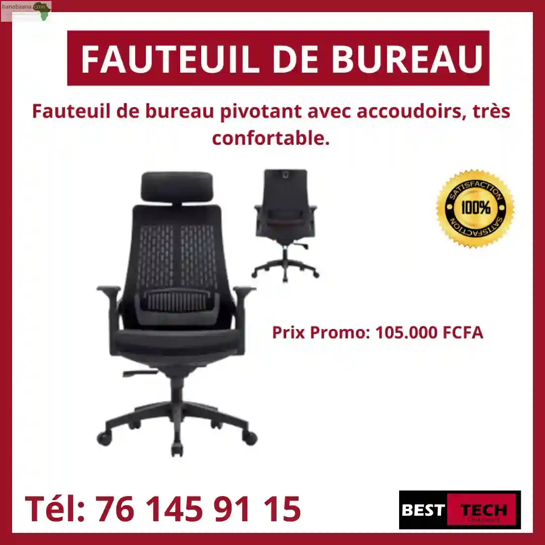 Fauteuils & Table DE Bureau DE Qualite D - Vue 2