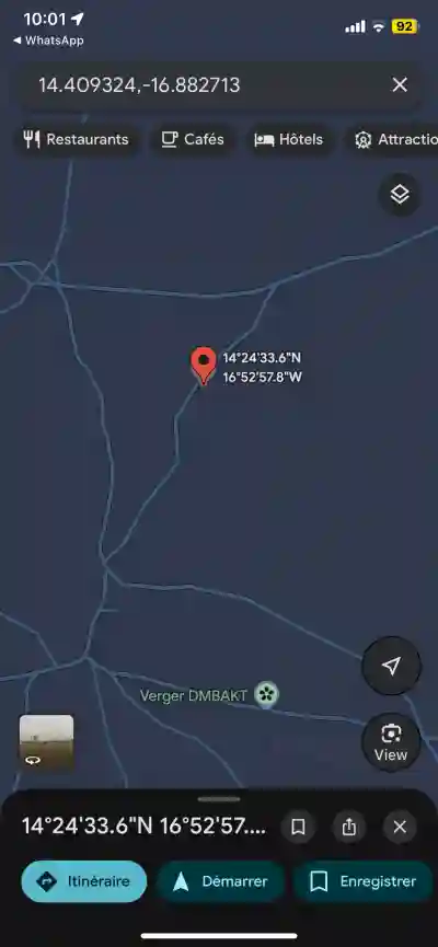 Terrain 3 Hectares et Demi à Mbourokh Sn à Mbour - Vue 2