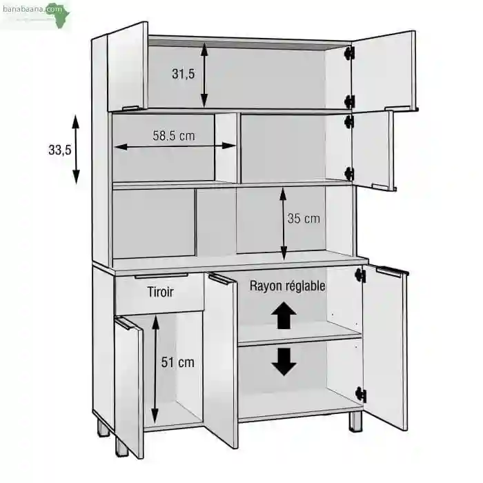 Meubles de Cuisine - Vue 3